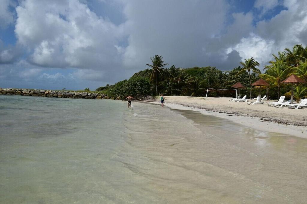 Studio Village Vacances,Vue Mer, Plage A 30M ,Wifi A Sainte Anne Eksteriør billede