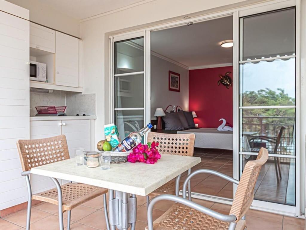 Studio Village Vacances,Vue Mer, Plage A 30M ,Wifi A Sainte Anne Eksteriør billede