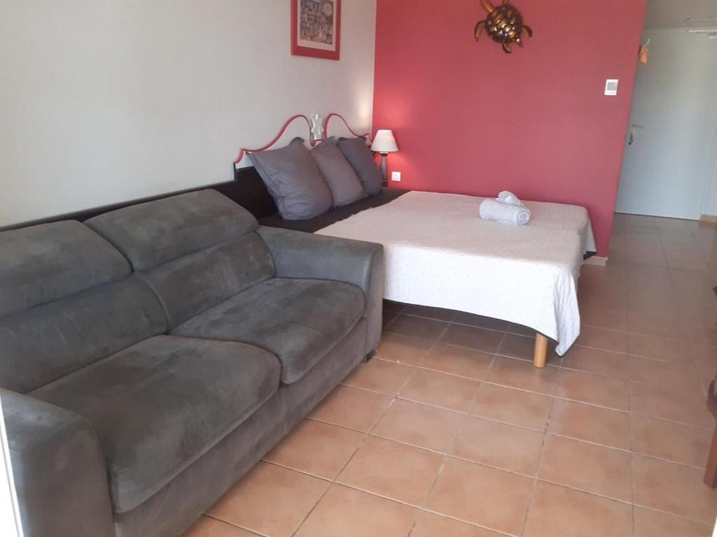 Studio Village Vacances,Vue Mer, Plage A 30M ,Wifi A Sainte Anne Eksteriør billede